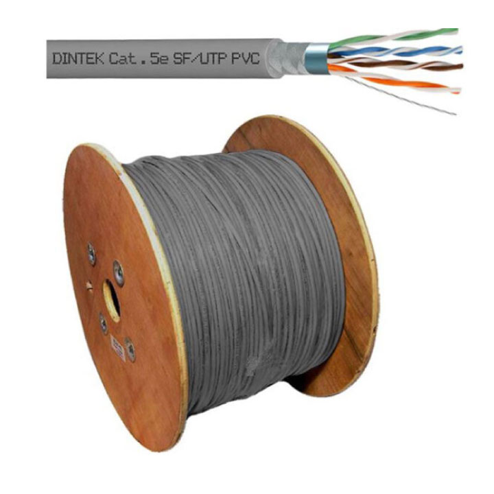 Cáp mạng CAT.5e S-FTP 24AWG 305m DINTEK 1105-03001