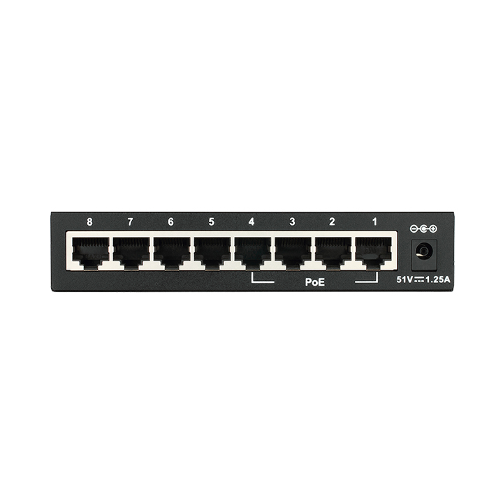 Switch 8 Port 10/100 with 4 PoE port D-Link DES-1008PA