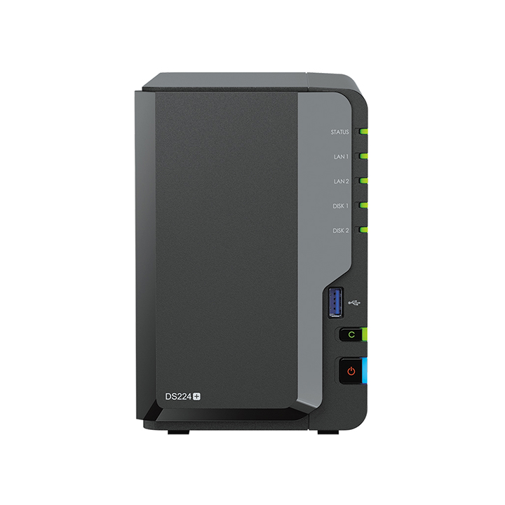 Thiết bị lưu trữ NAS Synology DS224+ 2 Bay