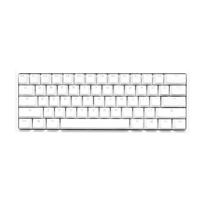 Bàn phím cơ Ducky One 2 Mini RGB Pure White - Cherry Switch