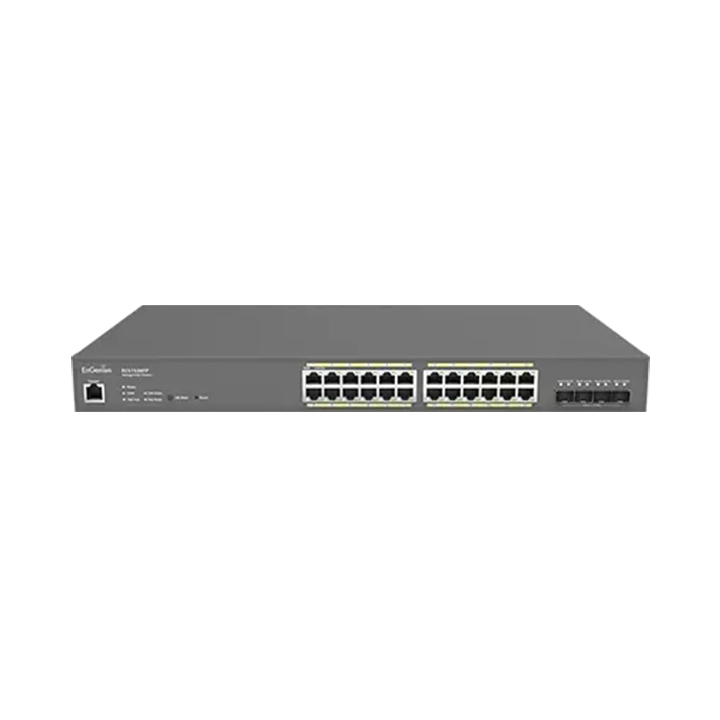 Cloud Managed Gigabit Switch 24 Port PoE ENGENIUS ECS1528FP