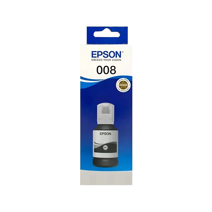 Mực in Epson 008 Pigment Black Ink Bottle (C13T06G100)