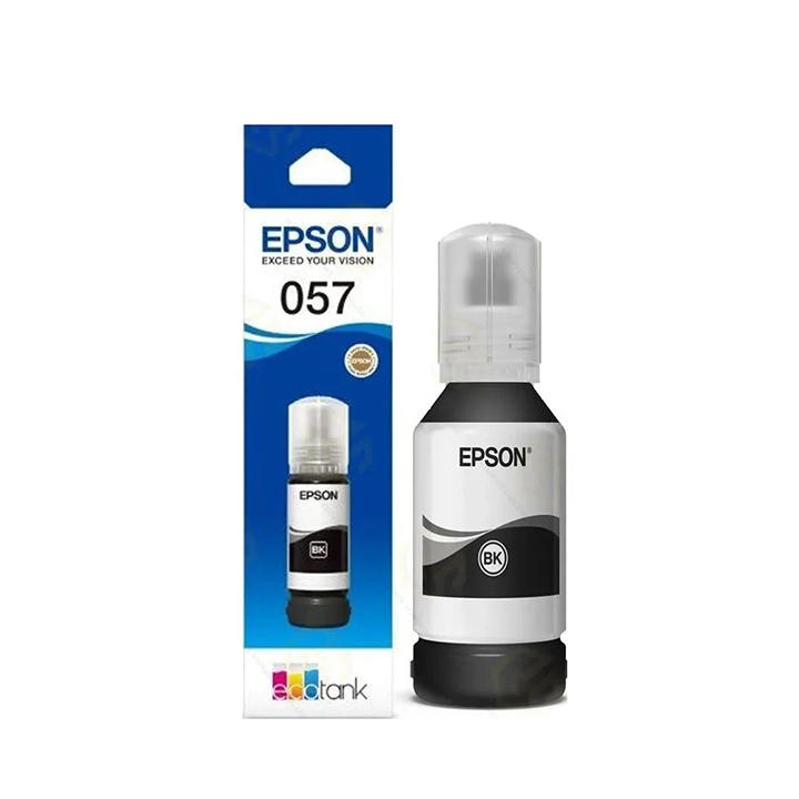 Mực in Epson 057 Black ink Bottle (C13T09D100)