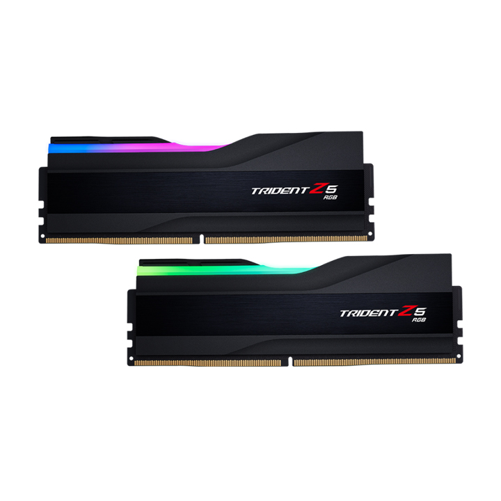 KIT Ram G.SKILL Trident Z5 RGB Black DDR5 32GB (16GB x 2) 5600MHz F5-5600U3636C16GX2-TZ5RK