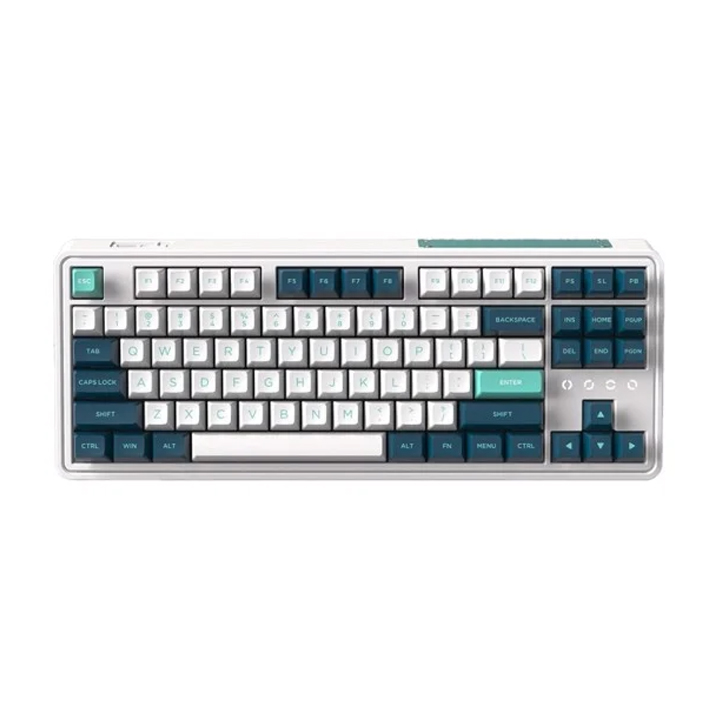 Bàn phím cơ FL-Esports CMK87 Polar Ice Mint Cool Mint