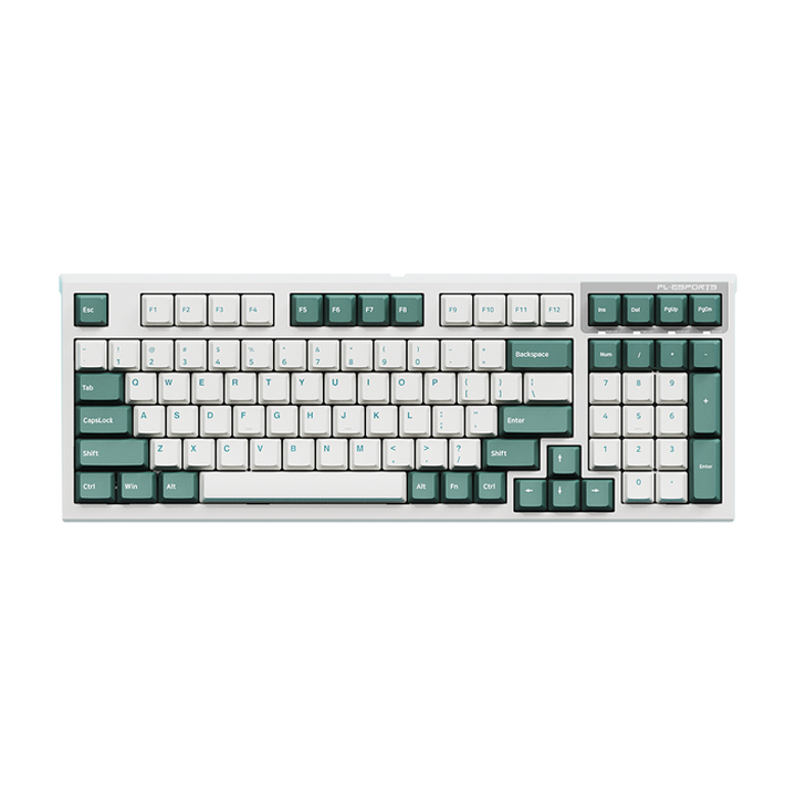 Bàn phím cơ FL-Esports FL980CP Aqua Green Rosa