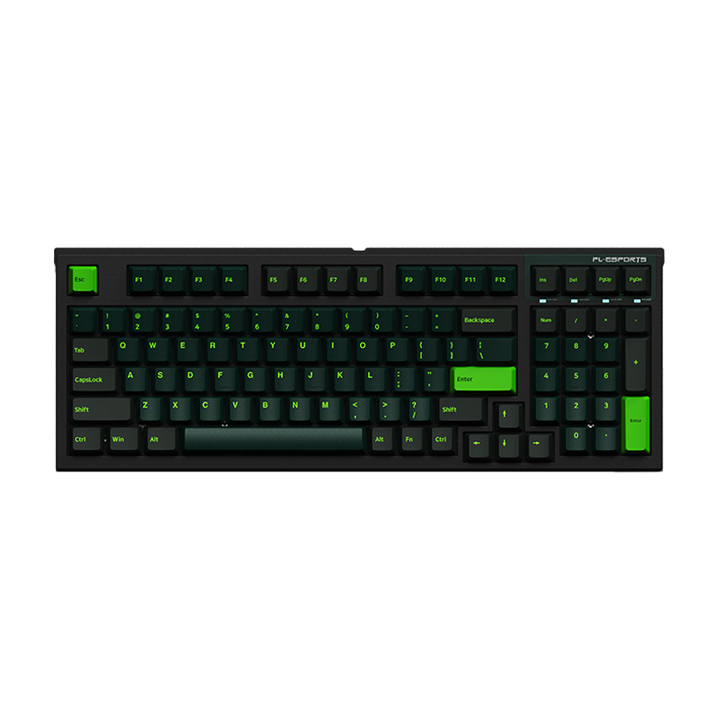 Bàn phím cơ FL-Esports FL980CP Sound Wave Green Rosa