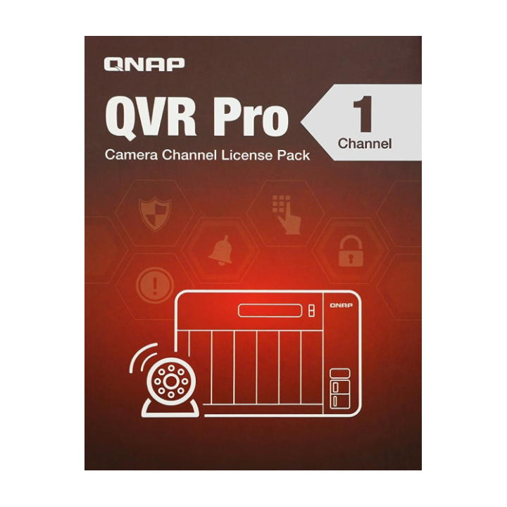 QNAP QVR PRO 1 channel Licence LIC-SW-QVRPRO-1CH-EI