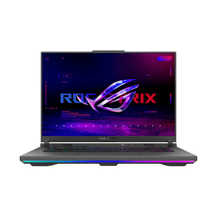 Laptop Asus ROG Strix G16 (G614JVR-N4141W) (I9-14900HX, 32GD5, 512GB, 16.0 QHD-240Hz, WiFi6E/BT5, 4C90, W11SL, 8GD6_RTX4060, RGB, XÁM)