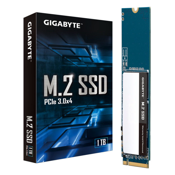 Ổ Cứng SSD Gigabyte 1TB  M.2 2280 PCLe NVMe Gen3 x4 GM21TB