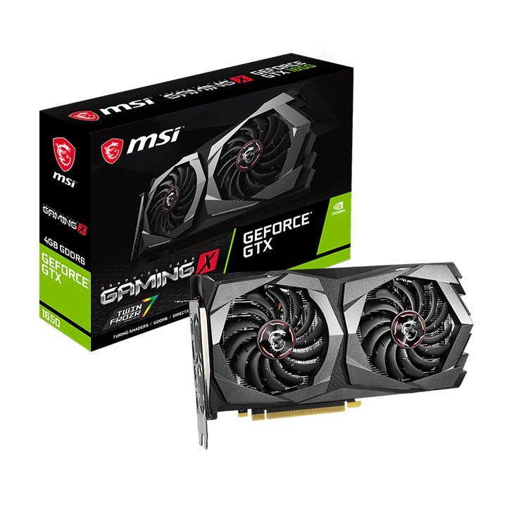 Card màn hình MSI GTX 1650 D6 GAMING X (4GB GDDR6, 128-bit, HDMI+DP)