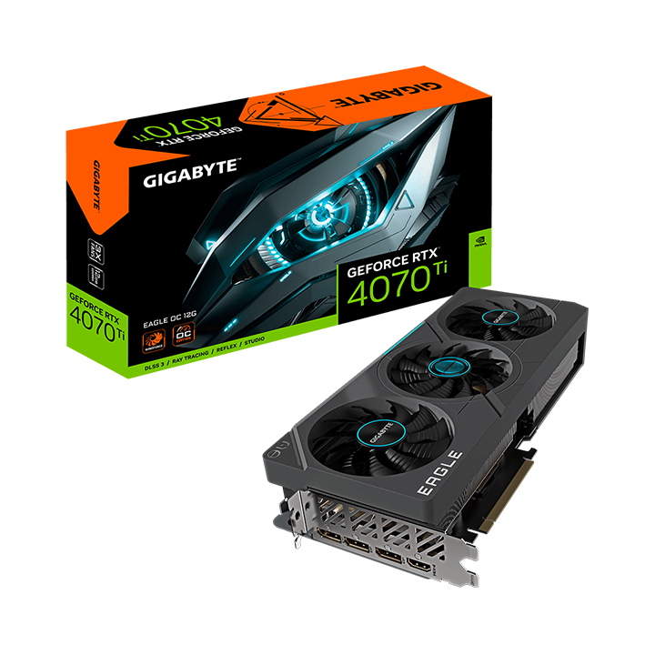 Card màn hình Gigabyte GeForce RTX 4070 Ti EAGLE OC 12G