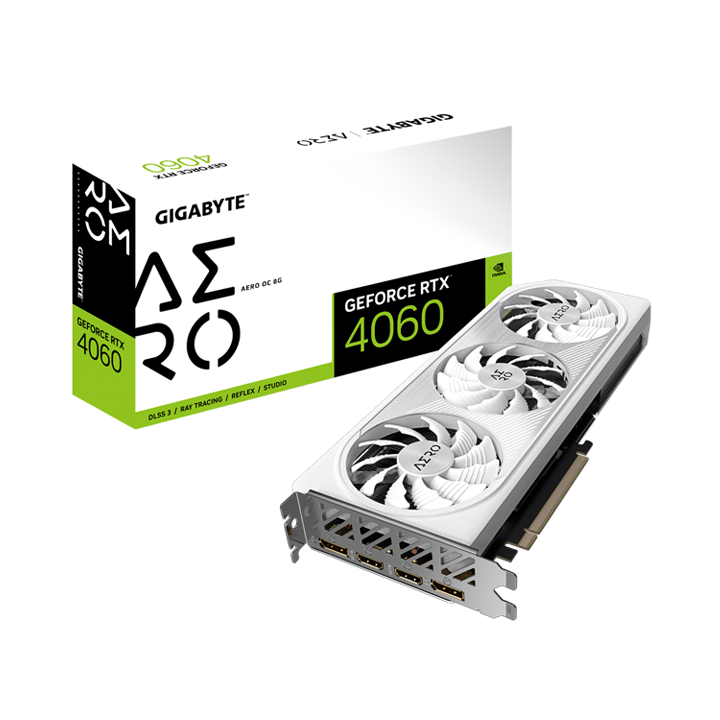 Card màn hình Gigabyte GeForce RTX­­ 4060 Ti AERO OC 16G