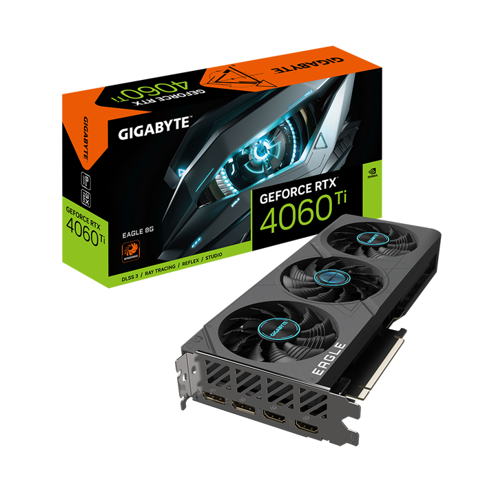 Card màn hình Gigabyte GeForce RTX­­ 4060 Ti EAGLE 8G