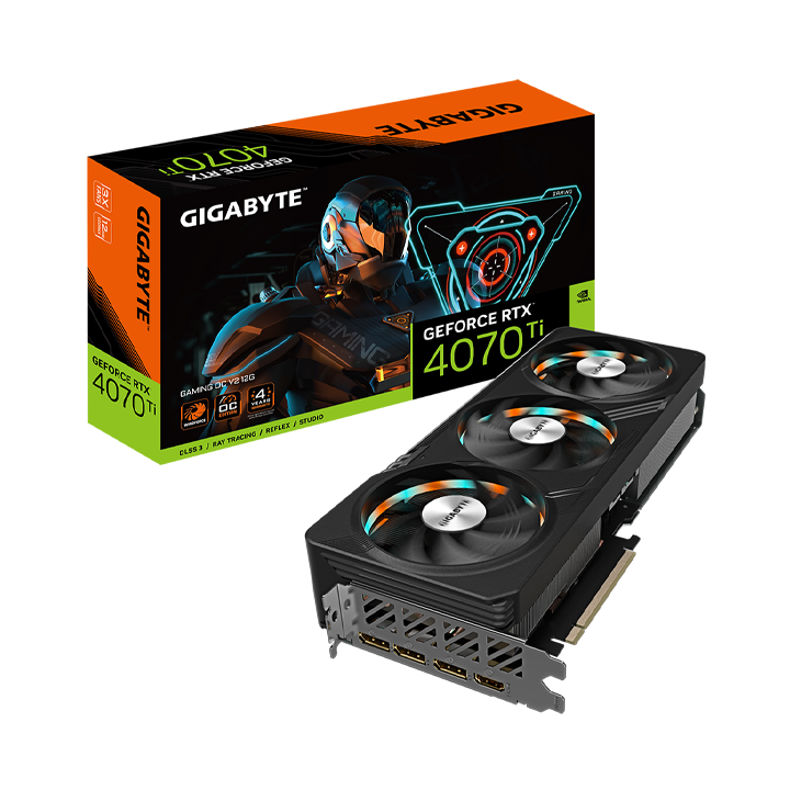 Card màn hình Gigabyte GeForce RTX­­ 4070 Ti GAMING OC V2 12G