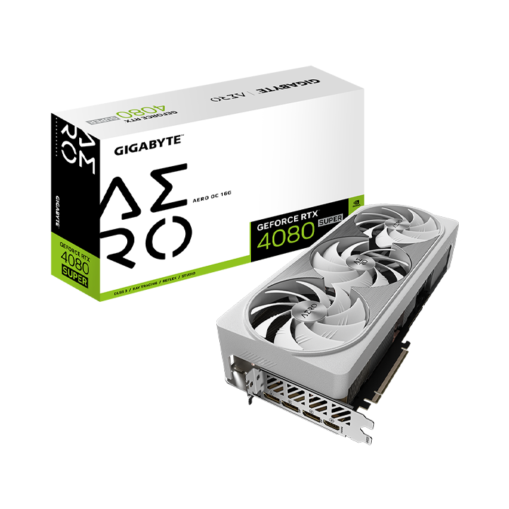 Card màn hình Gigabyte GeForce RTX­­ 4080 SUPER AERO OC 16G