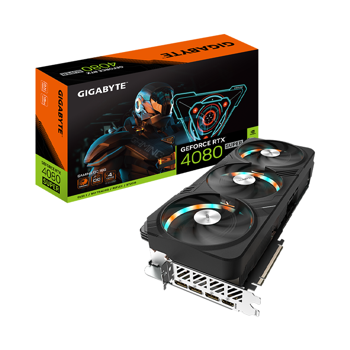 Card màn hình Gigabyte GeForce RTX­­ 4080 SUPER GAMING OC 16G