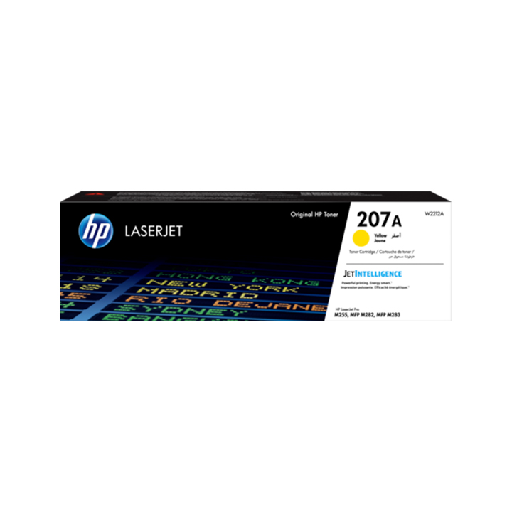 Mực in HP 207A Yellow Original LaserJet Toner Cartridge (W2212A)