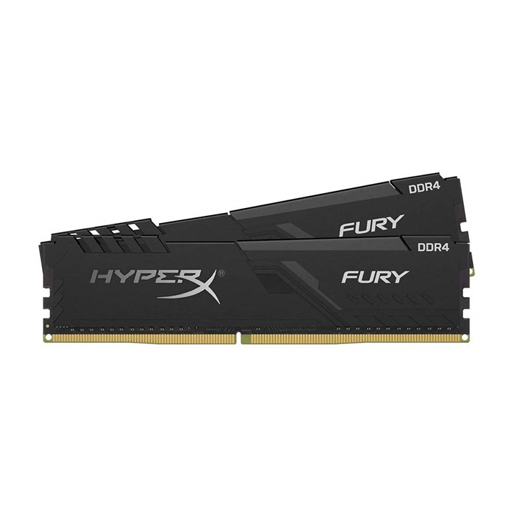 Ram Kingston HyperX Fury Black 16GB (2x8GB) DDR4 2666MHz HX426C16FB3K2/16