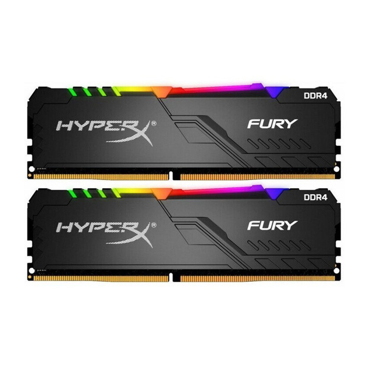 Ram Kingston HyperX Fury RGB 32GB (2x16GB) DDR4 3200MHz HX432C16FB3AK2/32