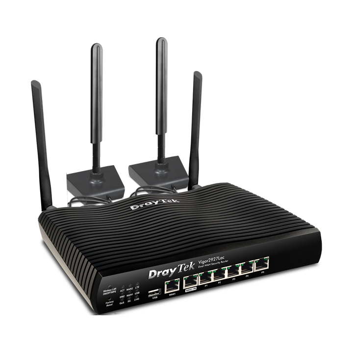 Router Wi-Fi 4G/VPN Firewall Dual-WAN DrayTek Vigor2927Lac