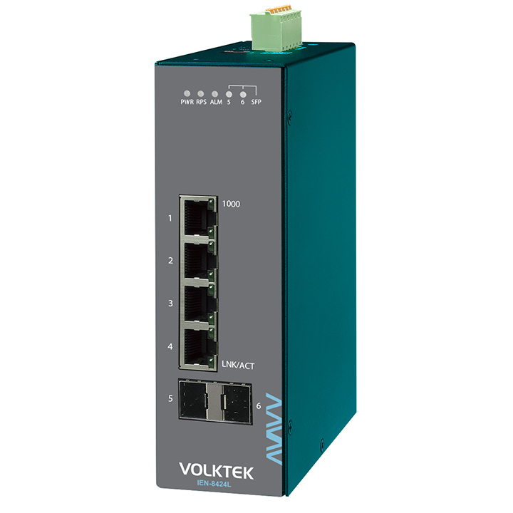 Bộ chuyển mạch công nghiệp VOLKTEK IEN-8424L 4-Port