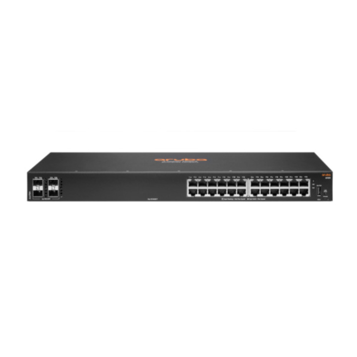 Gigabit Switch 6100 24G 4SFP+ 24 Port Aruba JL678A