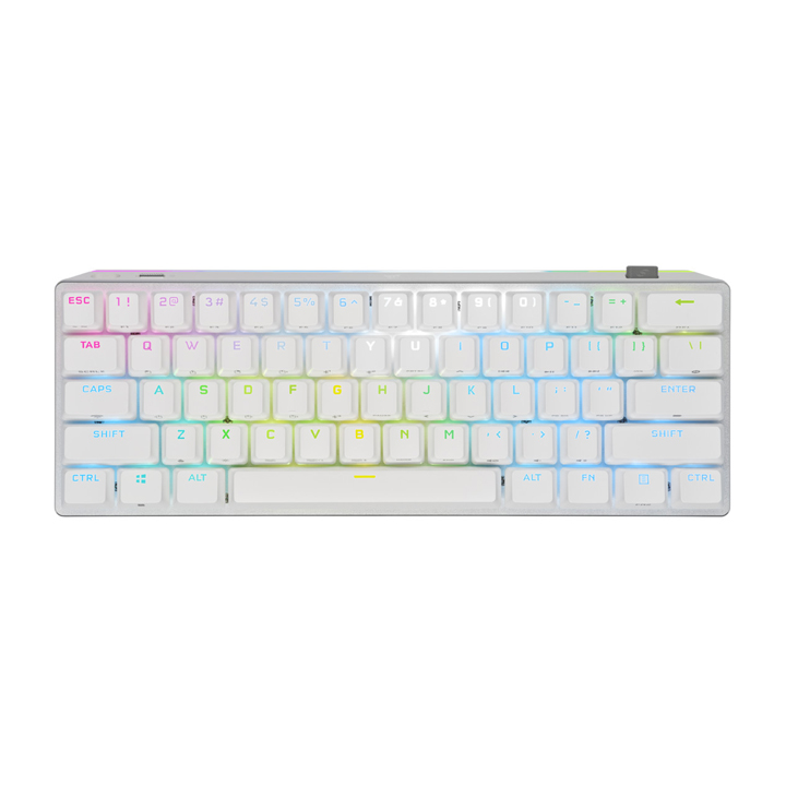 Bàn phím cơ Corsair K70 Pro Mini 60% Wireless RGB White