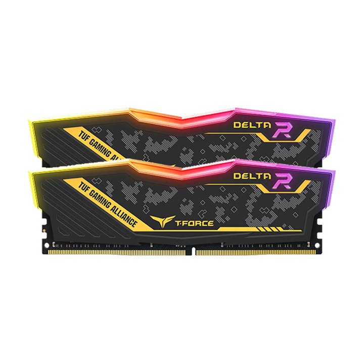 KIT Ram Team Delta TUF Gaming Alliance RGB 32GB (16GBx2) DDR4 3200MHz