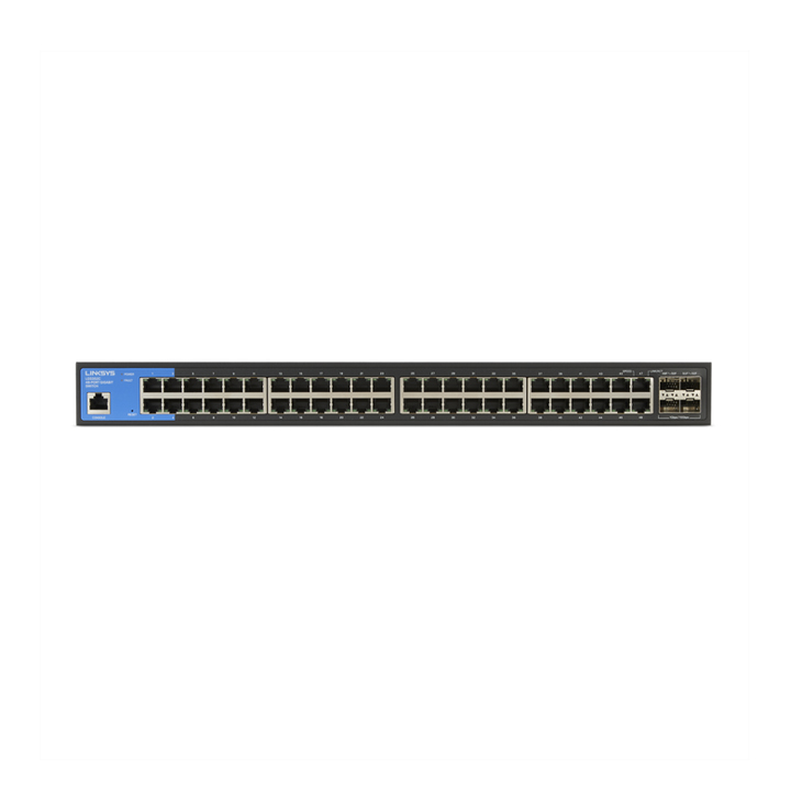 Managed Gigabit Switch Linksys LGS352C-EU (48 cổng 1G RJ45 + 4 cổng quang 10G SFP)