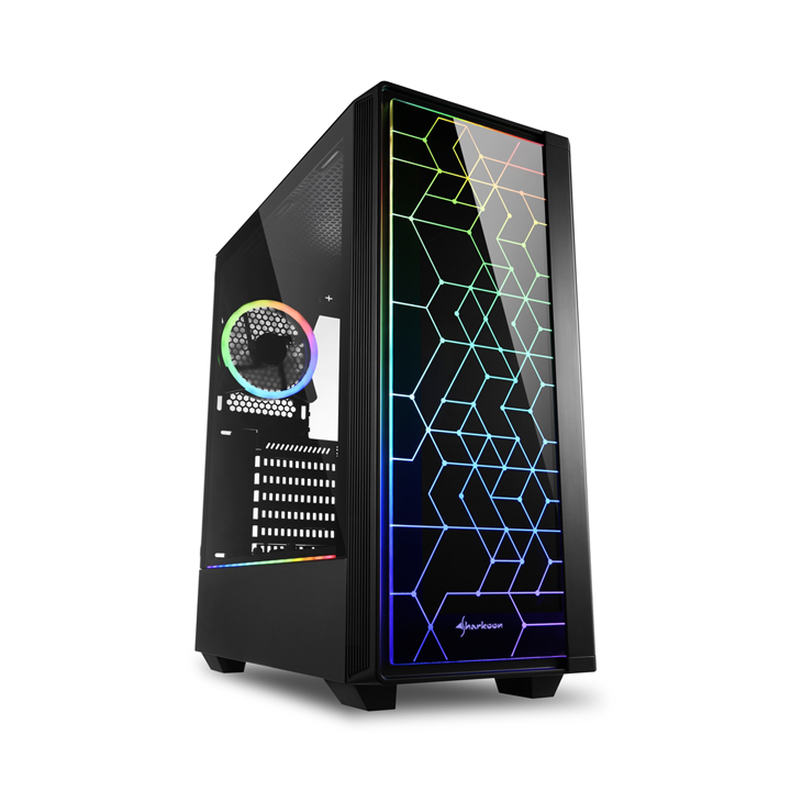 Case Sharkoon RGB Lit 100