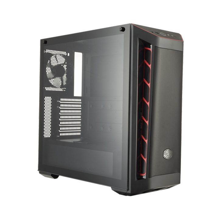 Case Cooler Master MasterBox  MB511 TG RED TRIM