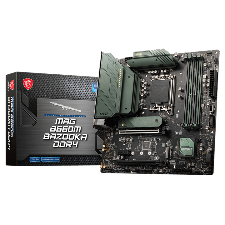 Mainboard MSI MAG B660M BAZOOKA DDR4 (INTEL)