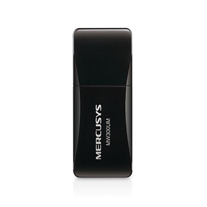 USB Wifi 300 Mbps Mercusys MW300UM Đen