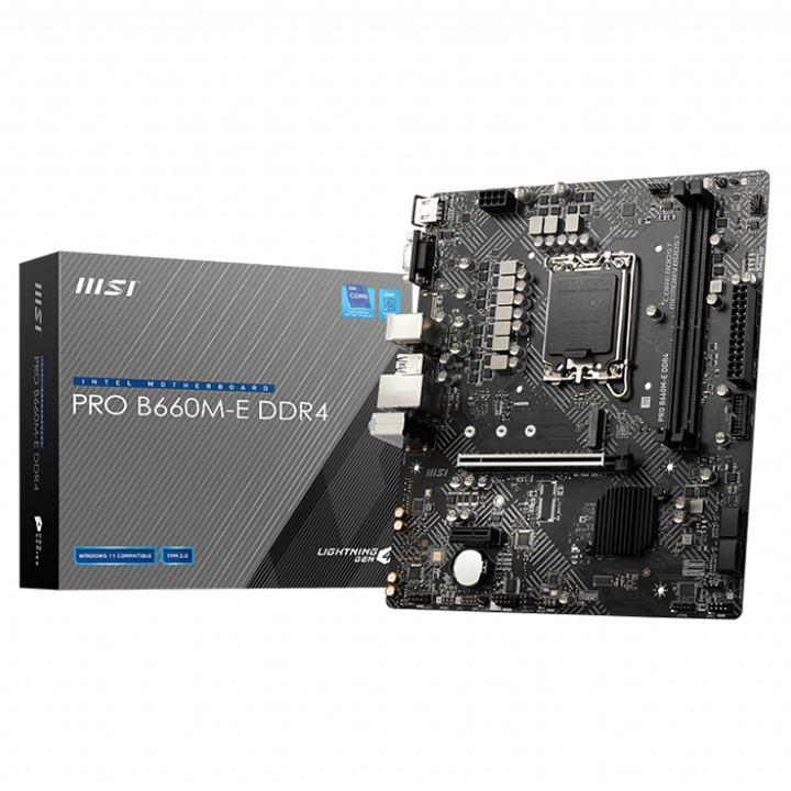 Mainboard MSI PRO B660M-E DDR4