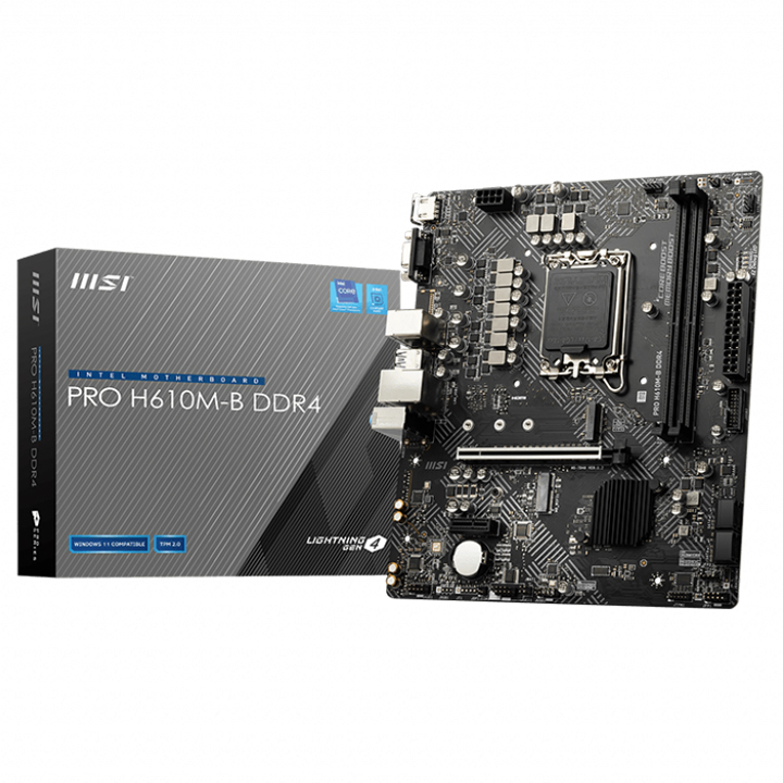 Mainboard MSI PRO H610M-B DDR4