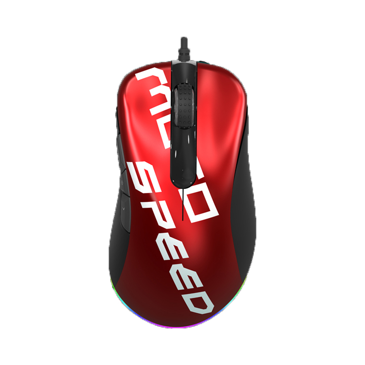 Chuột chơi game Motospeed New V100 PRO Wired Gaming Mouse red Option Backlight