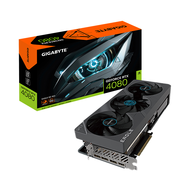 Card màn hình Gigabyte GeForce RTX™ 4080 16GB EAGLE OC N4080EAGLE OC-16GD