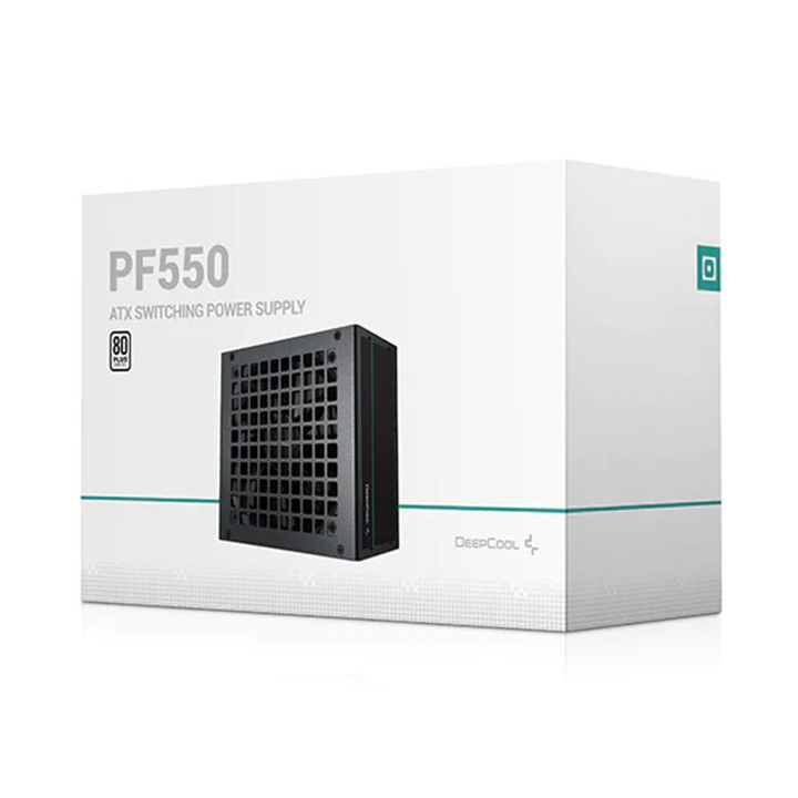 Nguồn máy tính Deepcool 550W PF550D 80 Plus White