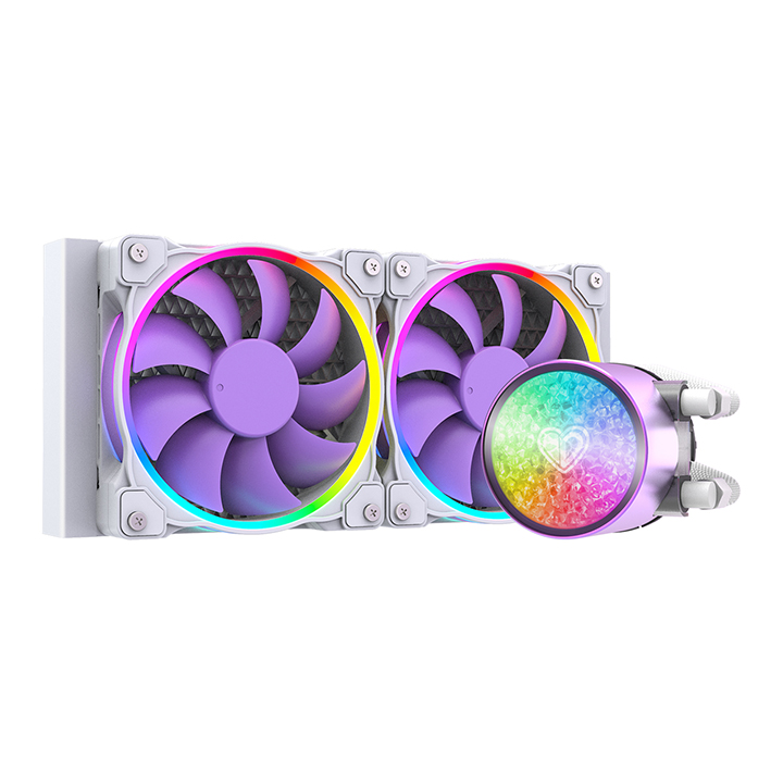 Tản nhiệt nước ID-COOLING PINKFLOW 240 DIAMOND PURPLE