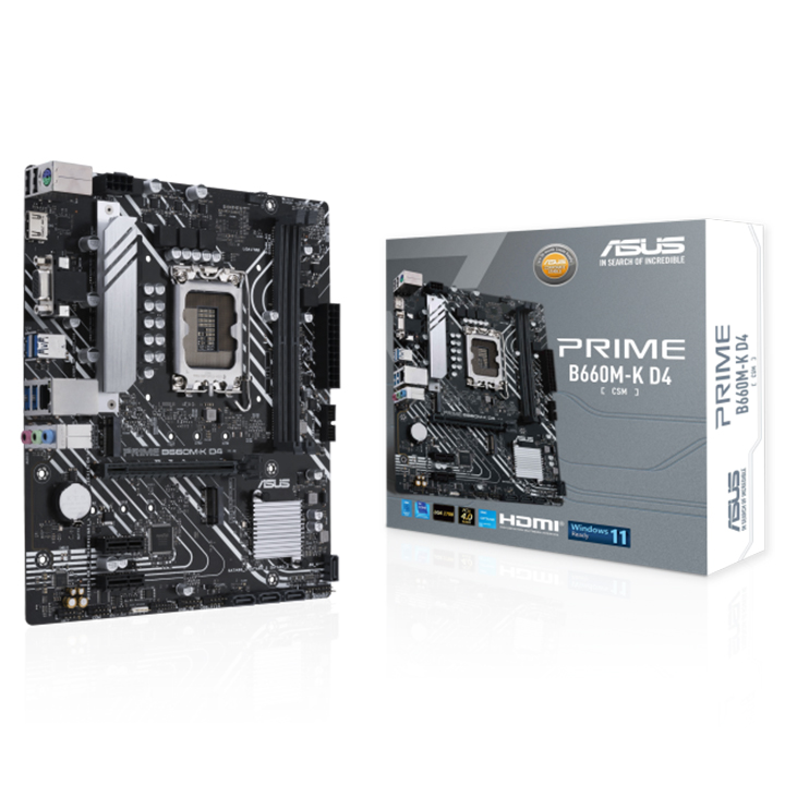 Mainboard Asus PRIME B660M-K D4-CSM (Intel)