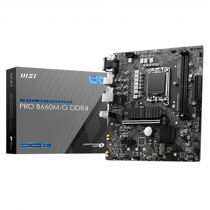 Mainboard MSI PRO B660M-G DDR4 (INTEL)