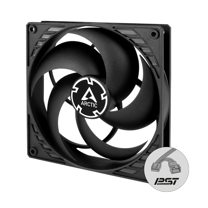 Fan case Arctic P14 PWM PST Black