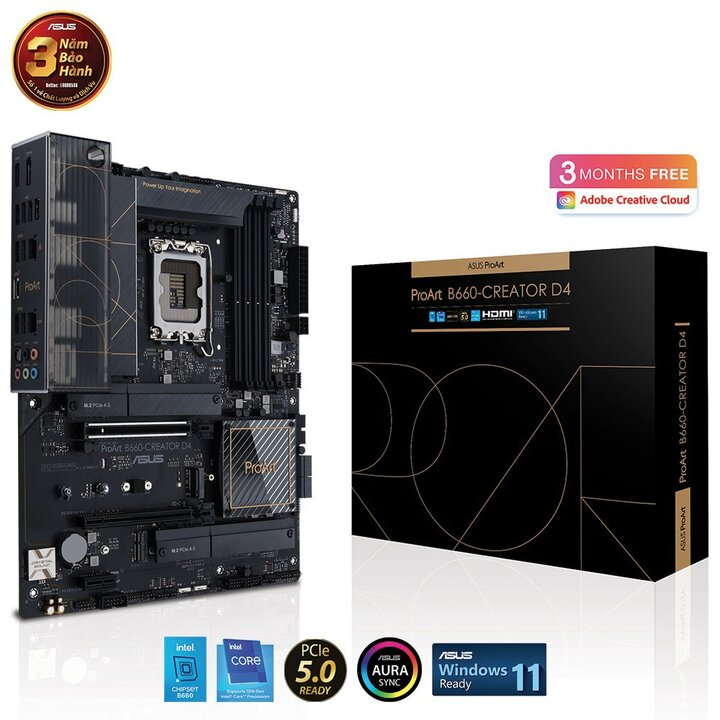 Mainboard Asus ProArt B660-CREATOR D4 (Intel)