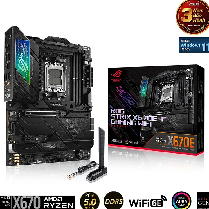 Mainboard Asus ROG STRIX X670E-F GAMING WIFI (AMD)