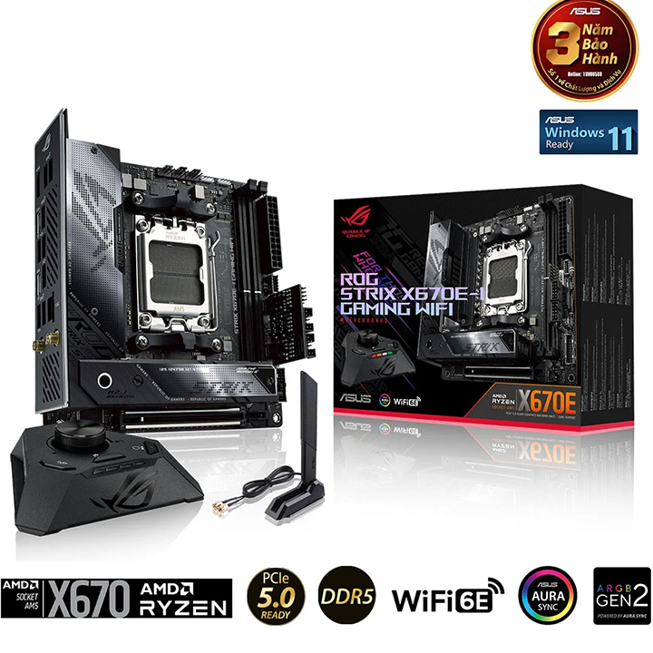 Mainboard Asus ROG STRIX X670E-I GAMING WIFI (AMD)