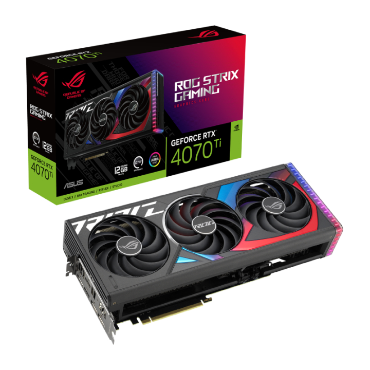 Card màn hình ASUS ROG Strix GeForce RTX 4070 Ti 12GB GDDR6X (ROG-STRIX-RTX4070TI-12G-GAMING)