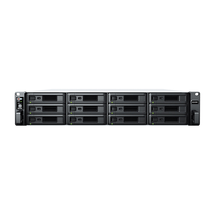 Thiết bị lưu trữ NAS Synology RS2423RP+ 12 Bay Plus series Redundant power