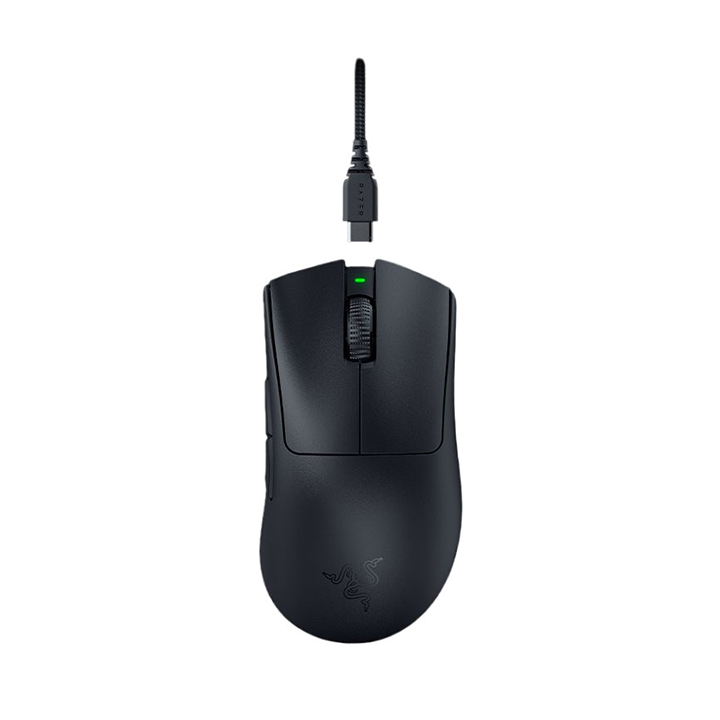 Chuột không dây Razer DeathAdder V3 Pro HyperPolling Wireless Dongle World Packaging RZ01-04630300-R3WL