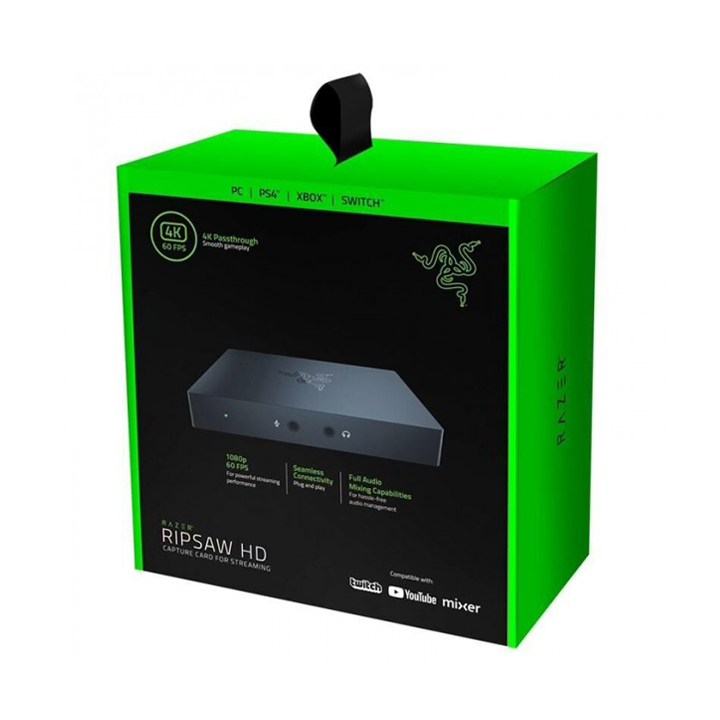 Thiết bị Streaming Razer Ripsaw HD Capture Card RZ20-02850100-R3M1